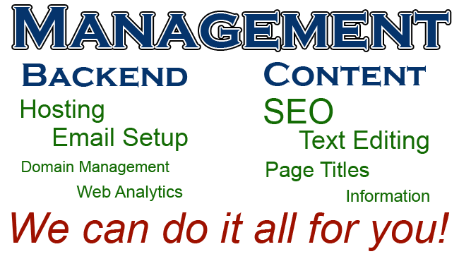 website management services